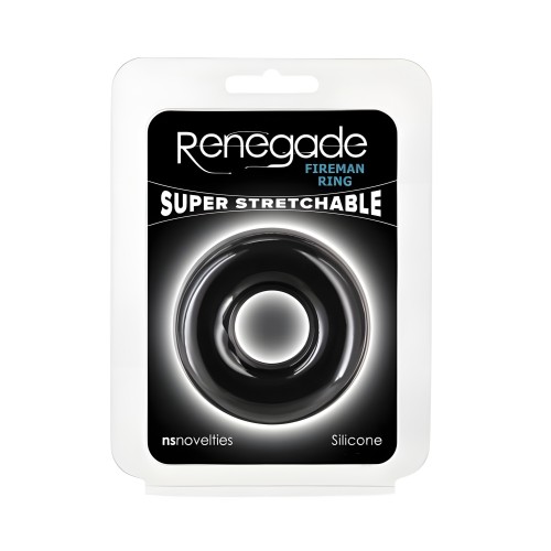 Renegade Fireman Ring Grande Negro