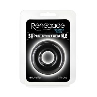 Renegade Fireman Ring Large Black