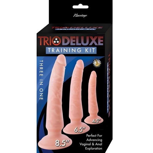 Trio Deluxe Training Kit - Couples Dildo
