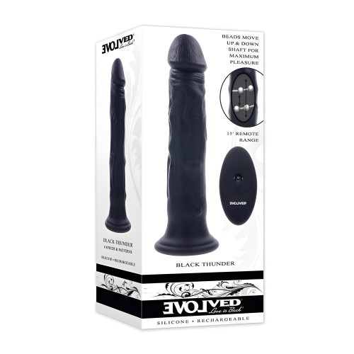Dildo Vibrador Evolved Black Thunder