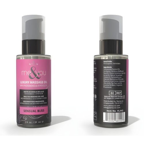 Me & You Massage Oil - Sensual Bliss