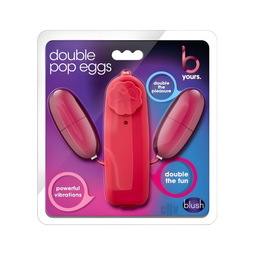 Blush B Yours Double Pop Eggs - Cerise