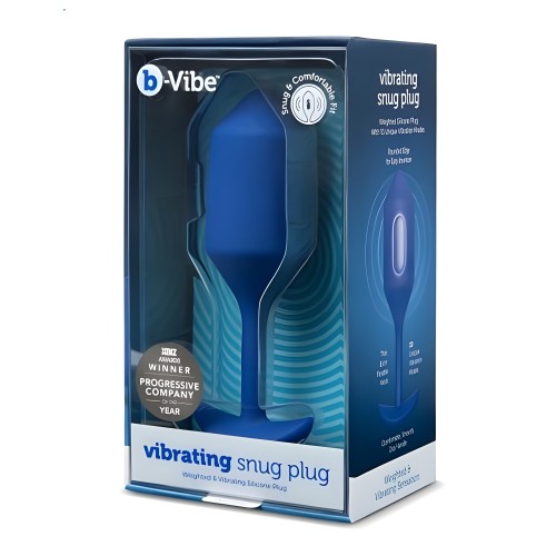 b-Vibe Plug Snug Vibrante y Ponderado XL