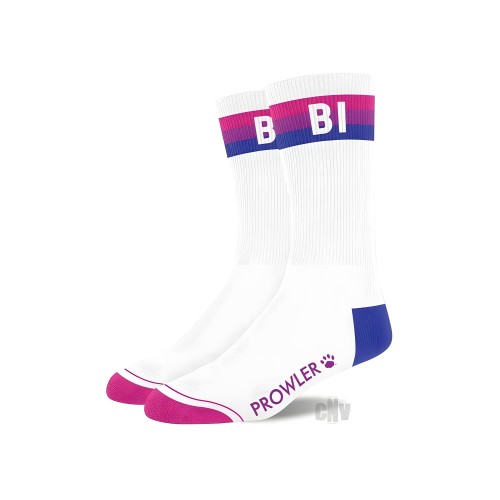 Prowler Bi Pride Socks in White