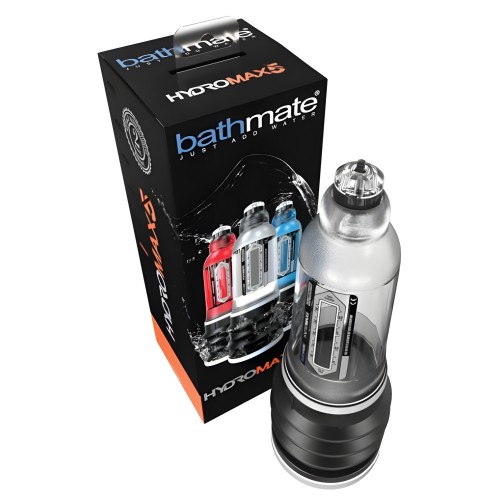 Compra Bathmate Hydromax 5 - Transparente para un Rendimiento Mejorado