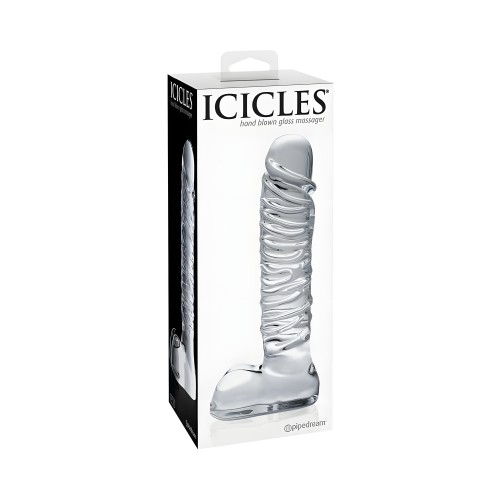 Icicles No 63 - Luxurious Glass Massager