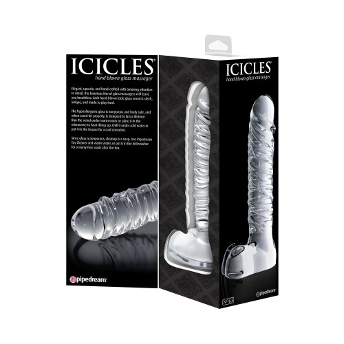 Icicles No 63 - Luxurious Glass Massager