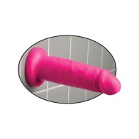 Dillio 6 Chub - Rosa, Dildo Realista con Succión