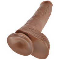 King Cock 10 Pene con Bolas - Tan