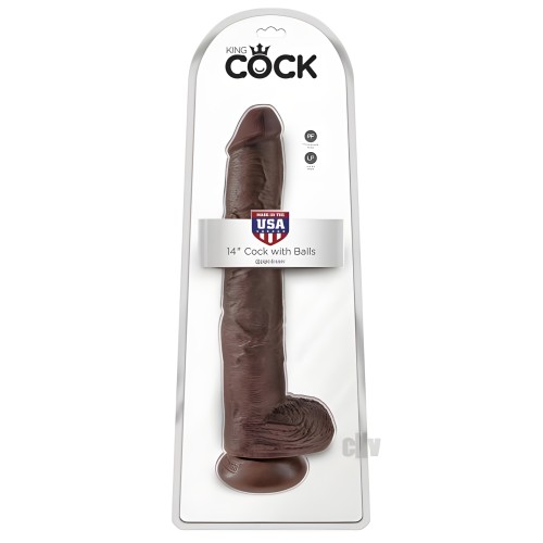 King Cock 14 Pene con Testículos