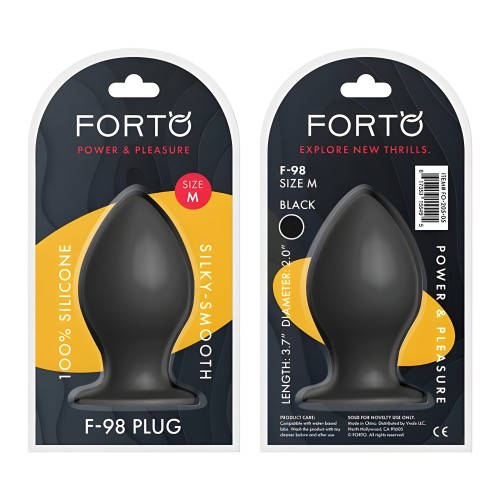 Plug Forto F-98 - Mediano Negro