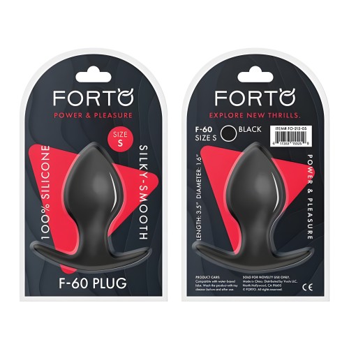 FORTO F-60 Spade Butt Plug - Small