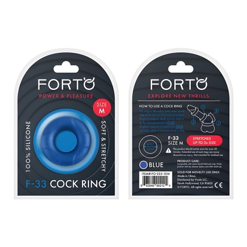 FORTO F-33 C-Ring - Blue Medium