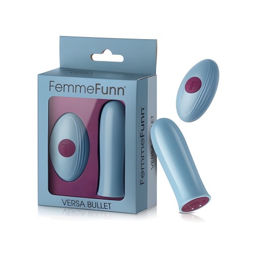 Femme Funn Versa Bullet con Control Remoto - Azul Claro