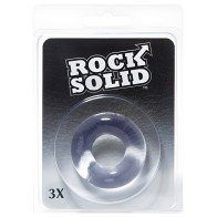 Anillo Donut Clear Rock Solid 3