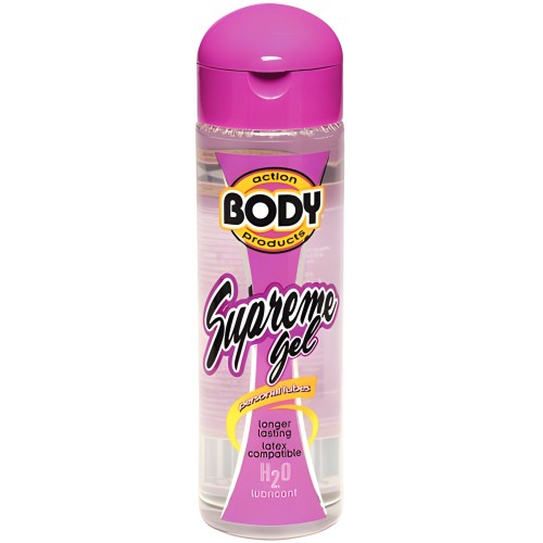 Body Action Supreme Water Based Gel - 4.8 oz