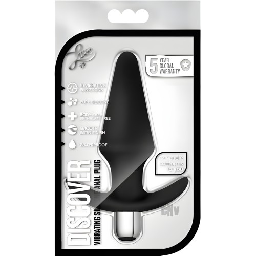 Luxe Discover Black Butt Plug