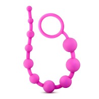 Luxe Silicona 10 Perlas Rosa