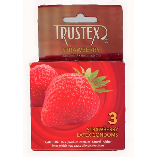 Condones Trustex de Fresa