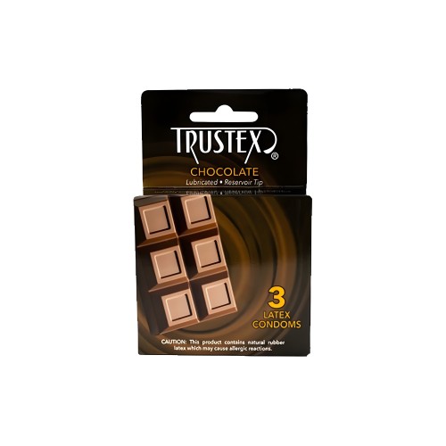 Trustex Condones Lubricados Sabor Chocolate