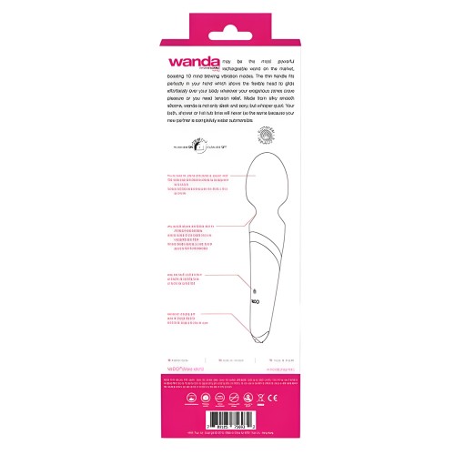 VeDO Wanda Rechargeable Wand - Foxy Pink