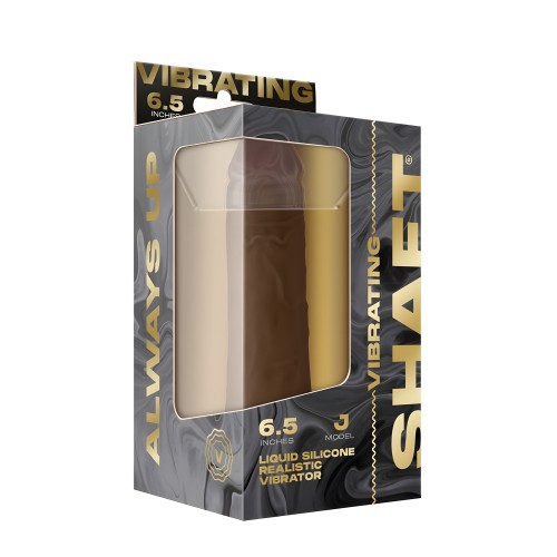 Dildo Vibrador Modelo J 6.5" Roble