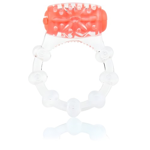 Color Pop Quickie Vibrating Ring - Orange