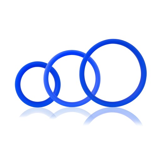 Anillos para el Pene Ringo Pro X3 - Azul