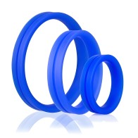 Ringo Pro X3 Cock Rings - Blue