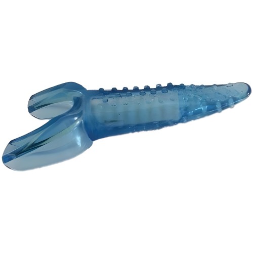 Vibrador Lengua Estrella Profunda - Azul