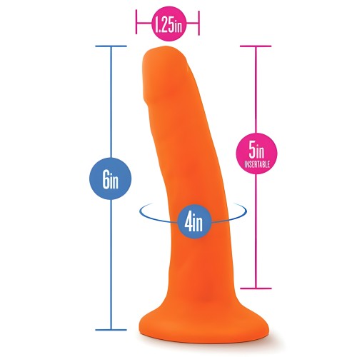 Neo Dual Density Cock 5.5` Neon Orange