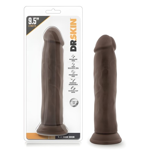 Dr. Skin - 9.5 Inch Cock - Chocolate