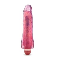 Blush Glow Dicks Glitter Vibrator - Molly Pink