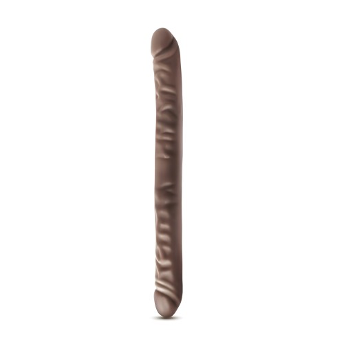 Dildo Doble Dr. Skin - Chocolate