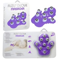 Fuzu Glove Massager - Neon Purple