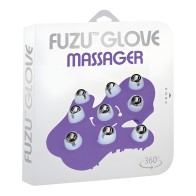 Fuzu Glove Massager - Neon Purple
