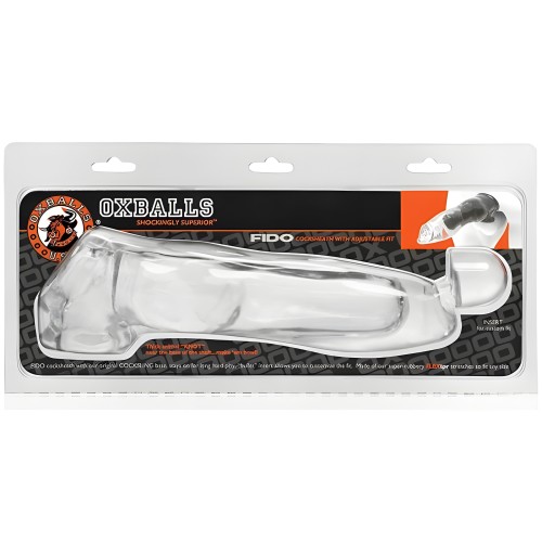 Fido Cocksheath con Ajuste Ajustable - Transparente