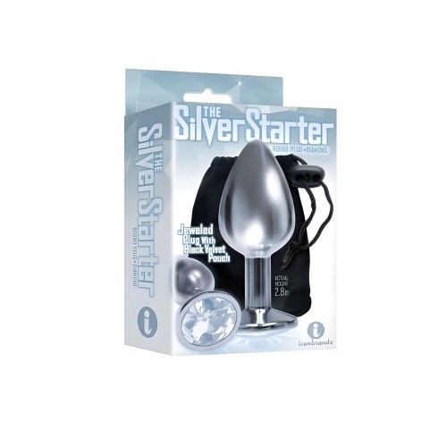 The 9 Silver Starter Plug Diamond