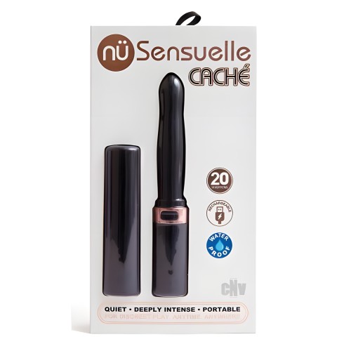 Nu Sensuelle Cache 20 Functions Lipstick Vibe - Black
