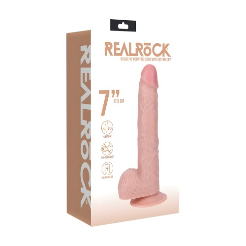 Buy Realrock 7" Vibrating Cock With Balls