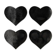 Pastease Corazones Pequeños Negros 4pk