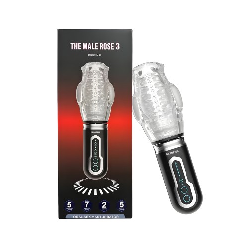 The Male Rose 3 Thrusting & Rotating Masturbator