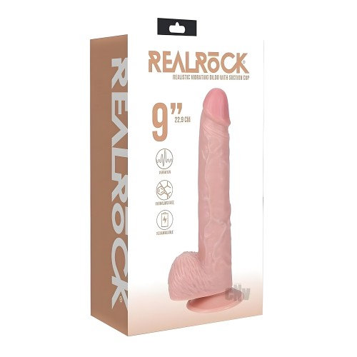 Realrock Vibe Cock Balls Vibrating Dildo