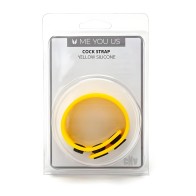 Myu Silicone Cock Strap Yellow