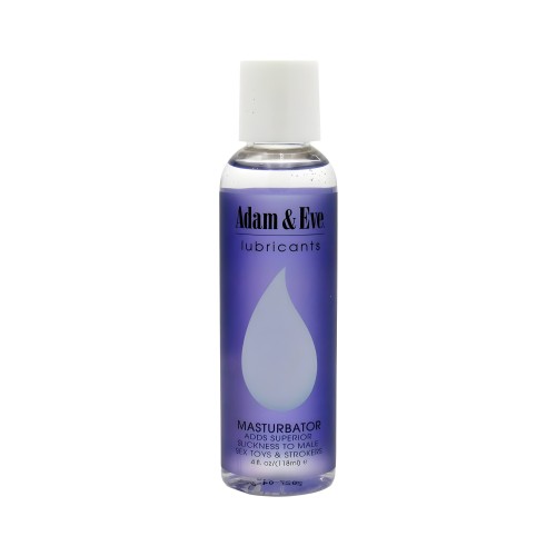 Adam & Eve Masturbator Lubricant 4 oz - Smooth Pleasure