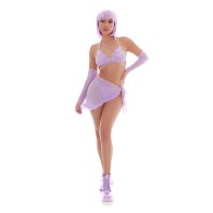 Rene Rofe Feeling Fuzzy Lingerie Set