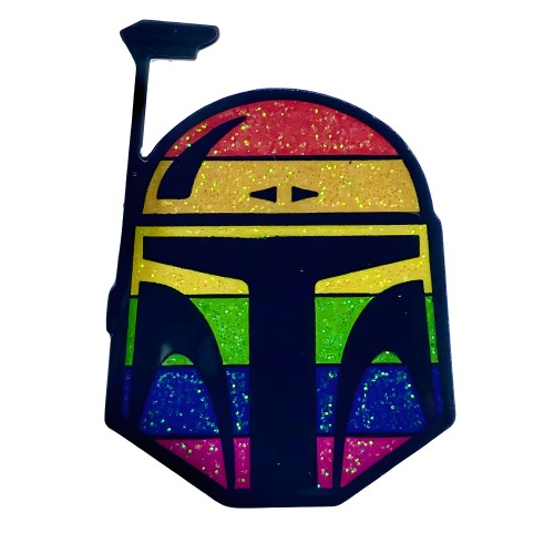 Geeky & Kinky Fett Pride Pin - Stylish Enamel Accessory