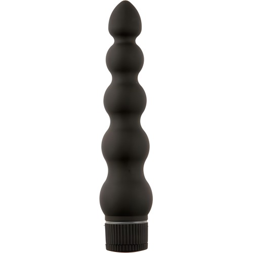 Anal Dildo - Doc Johnson - Black Magic 7 inches Ribbed Vibrator