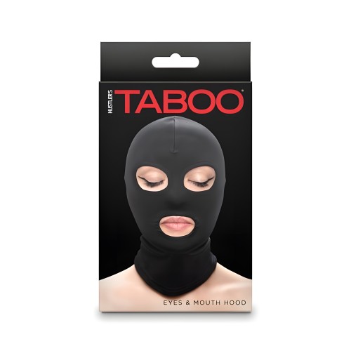 Hustler Taboo Eyes & Mouth Hood