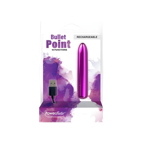 Bullet Point Rechargeable Bullet
